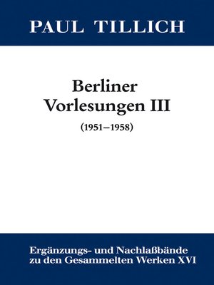 cover image of III. (1951-1958)